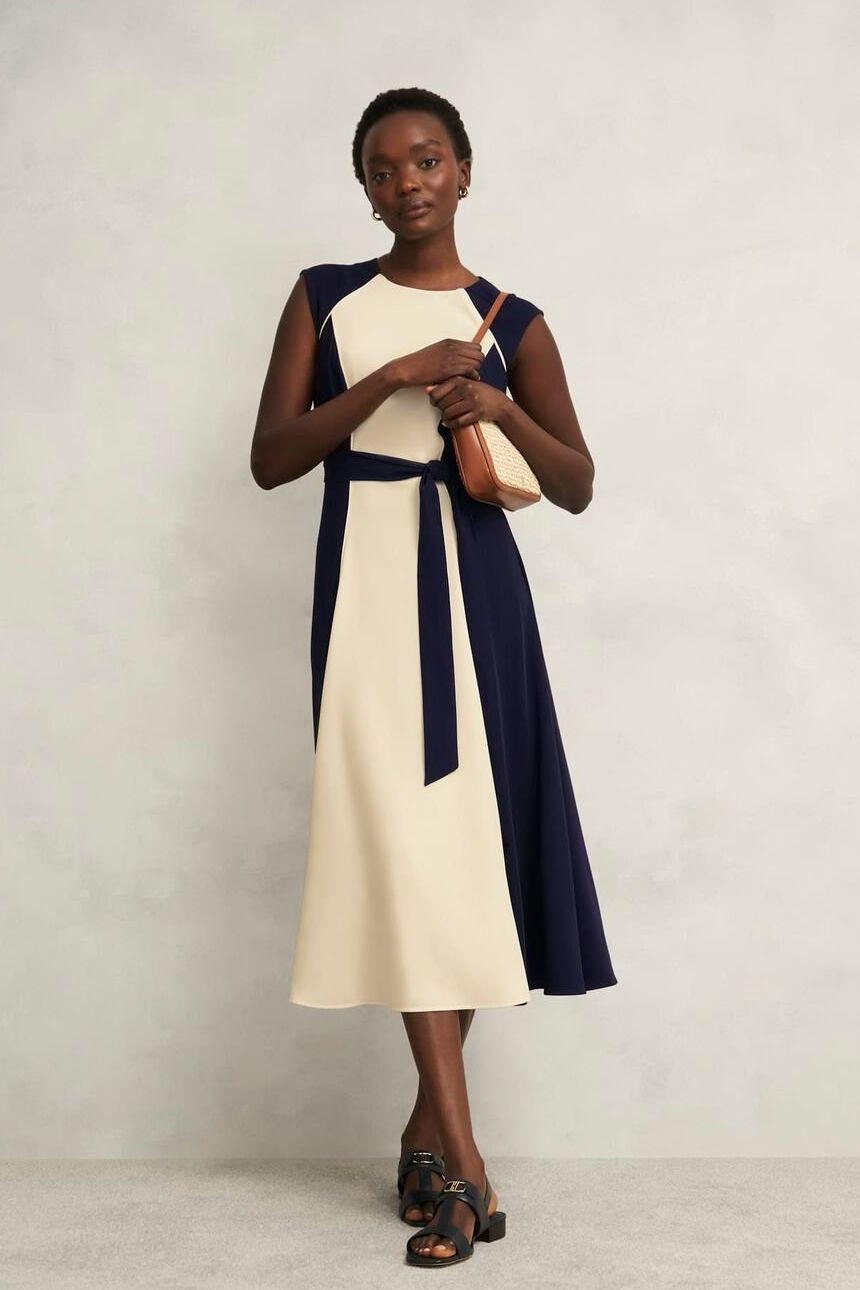 Andrea Colourblock Dress