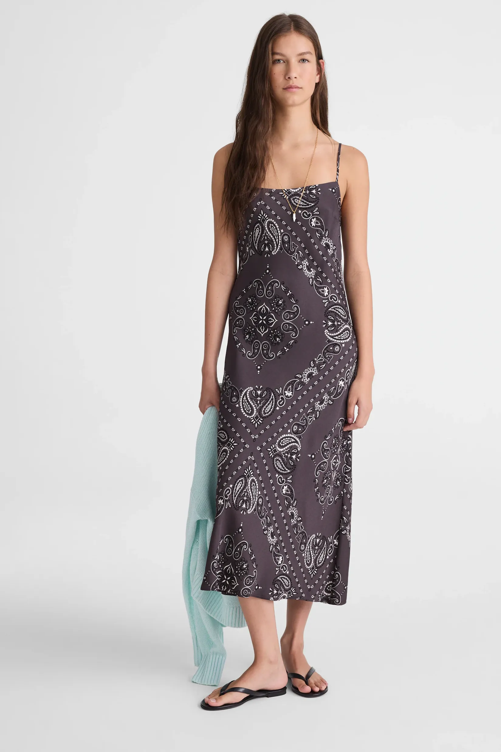 Cami Midi Slip Dress