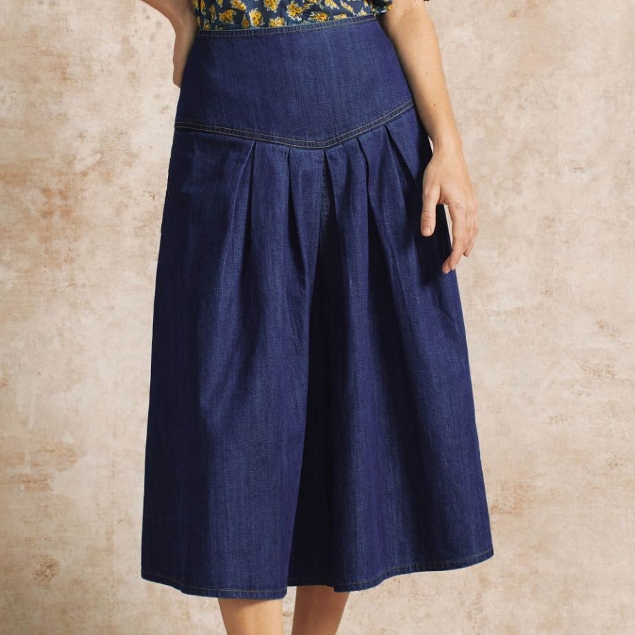 Penelope Chilvers Lancaster Denim Skirt