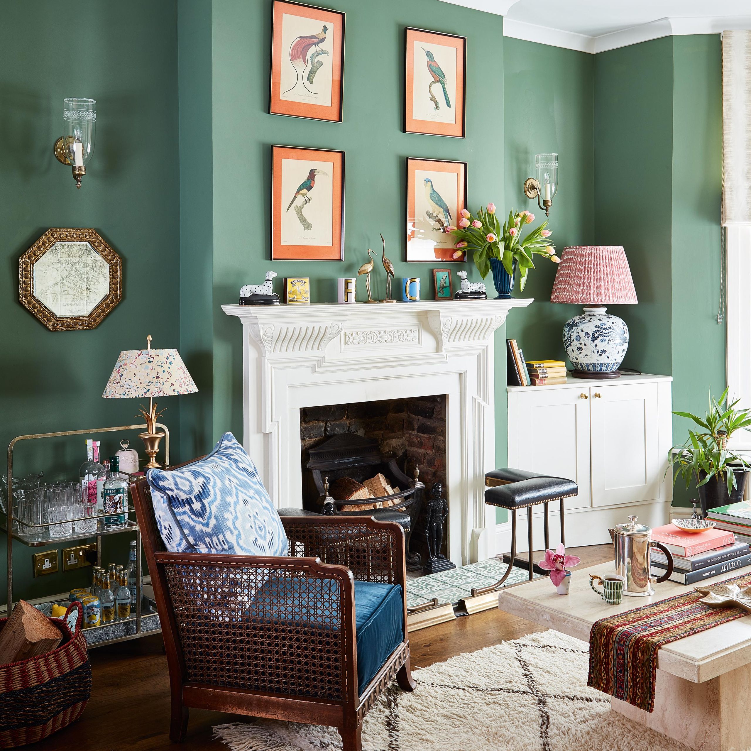 25 green living room ideas that are the perfect spring refresh | Real Homes, image size:2560x2560