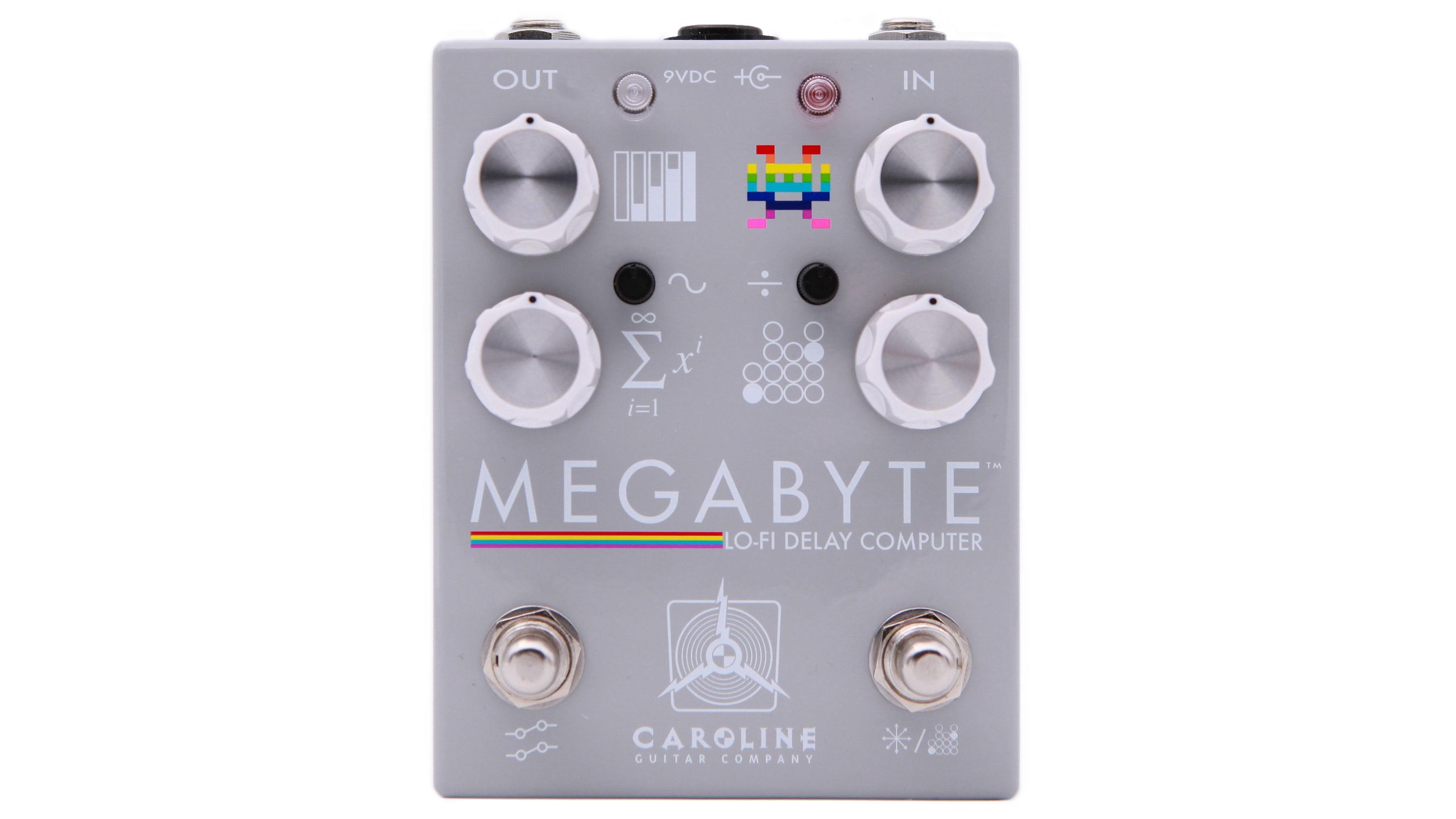 Caroline Guitar Company goes lo-fi with its Megabyte delay pedal