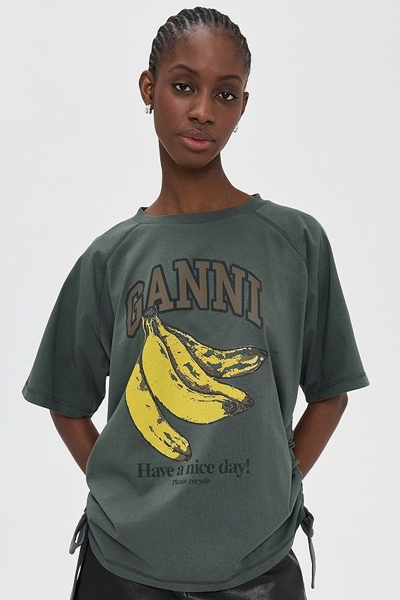 Ganni Future Heavy Jersey Raglan