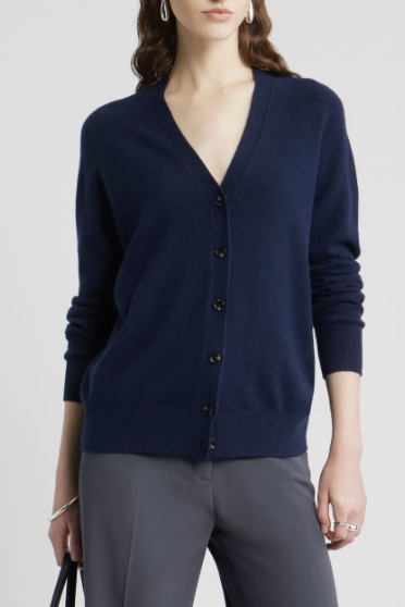 Nordstrom, Cashmere V-Neck Cardigan (Was $199)
