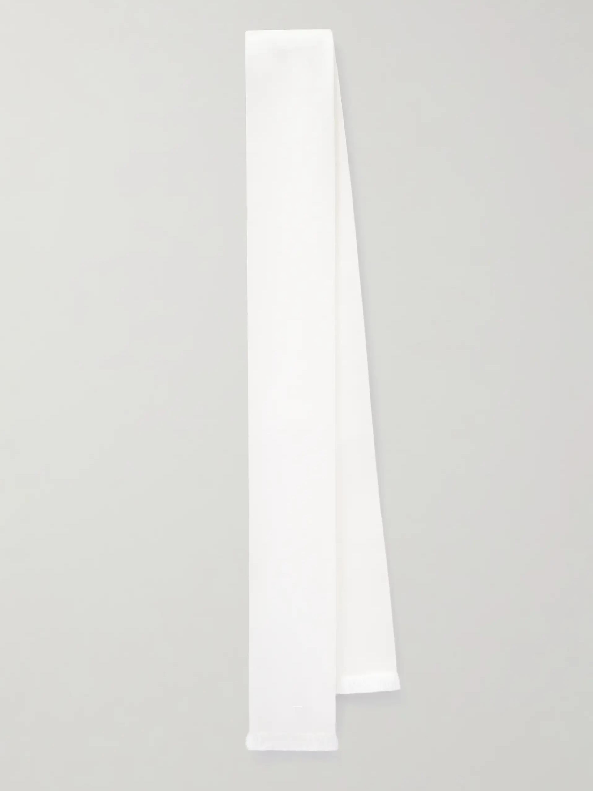 Tom Ford white scarf