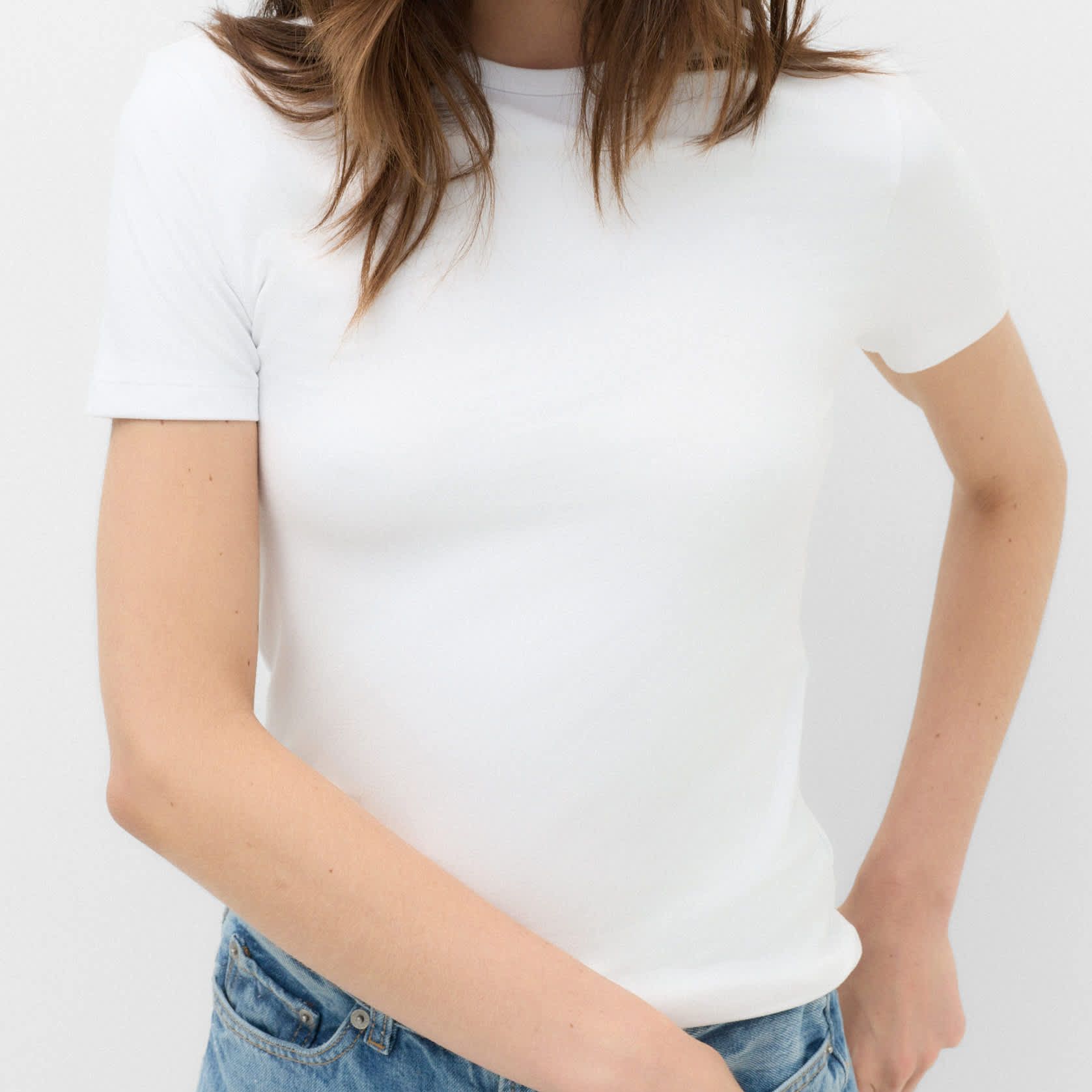 Crew Neck Soft Touch T-Shirt