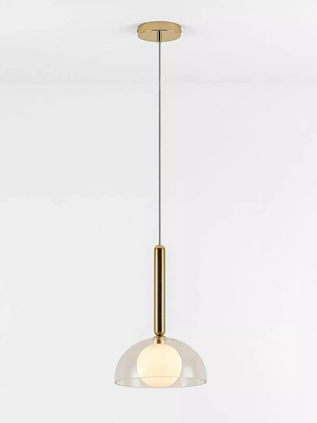 Houseof Clear Glass Dome Ceiling Light