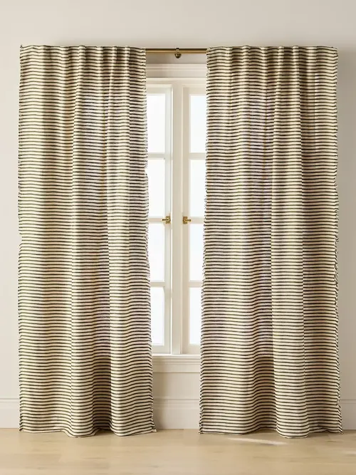 Luxe Linen Blend Curtain