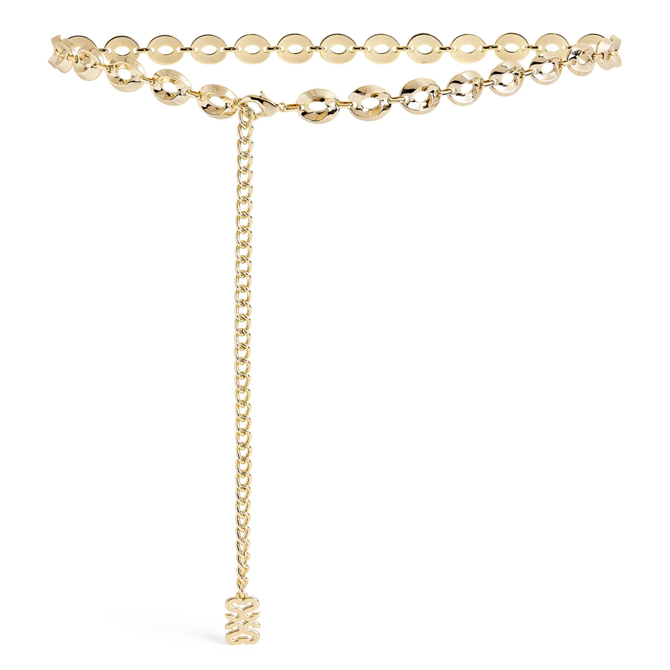 Sandro Paris Monogram Chain Belt