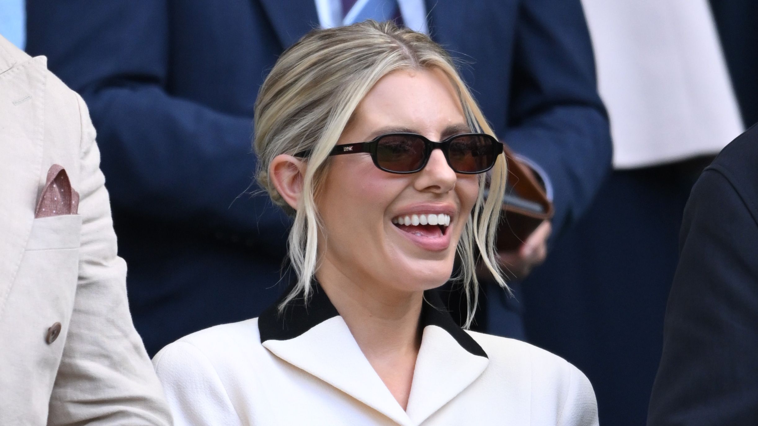 LONDON, ENGLAND - JUNE 30: Mollie King attends day two of the 2026 Wimbledon Tennis Championships at the All England Lawn Tennis and Croquet Club on June 30, 2026 in London, England. (Photo by Karwai Tang/WireImage)