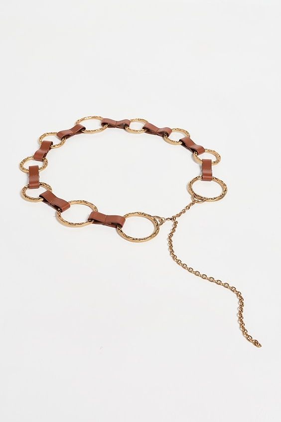 Solena Chain Belt - Gold