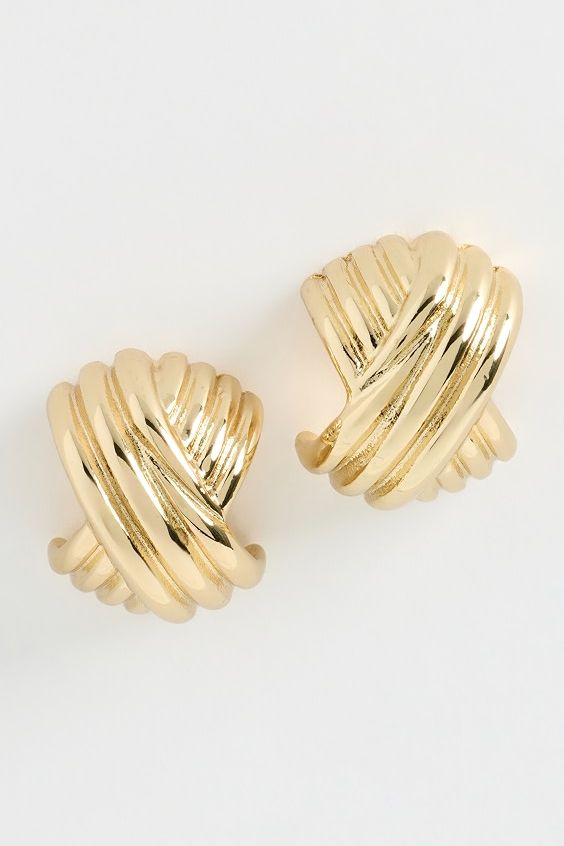 Boucle Grande Earrings - Gold