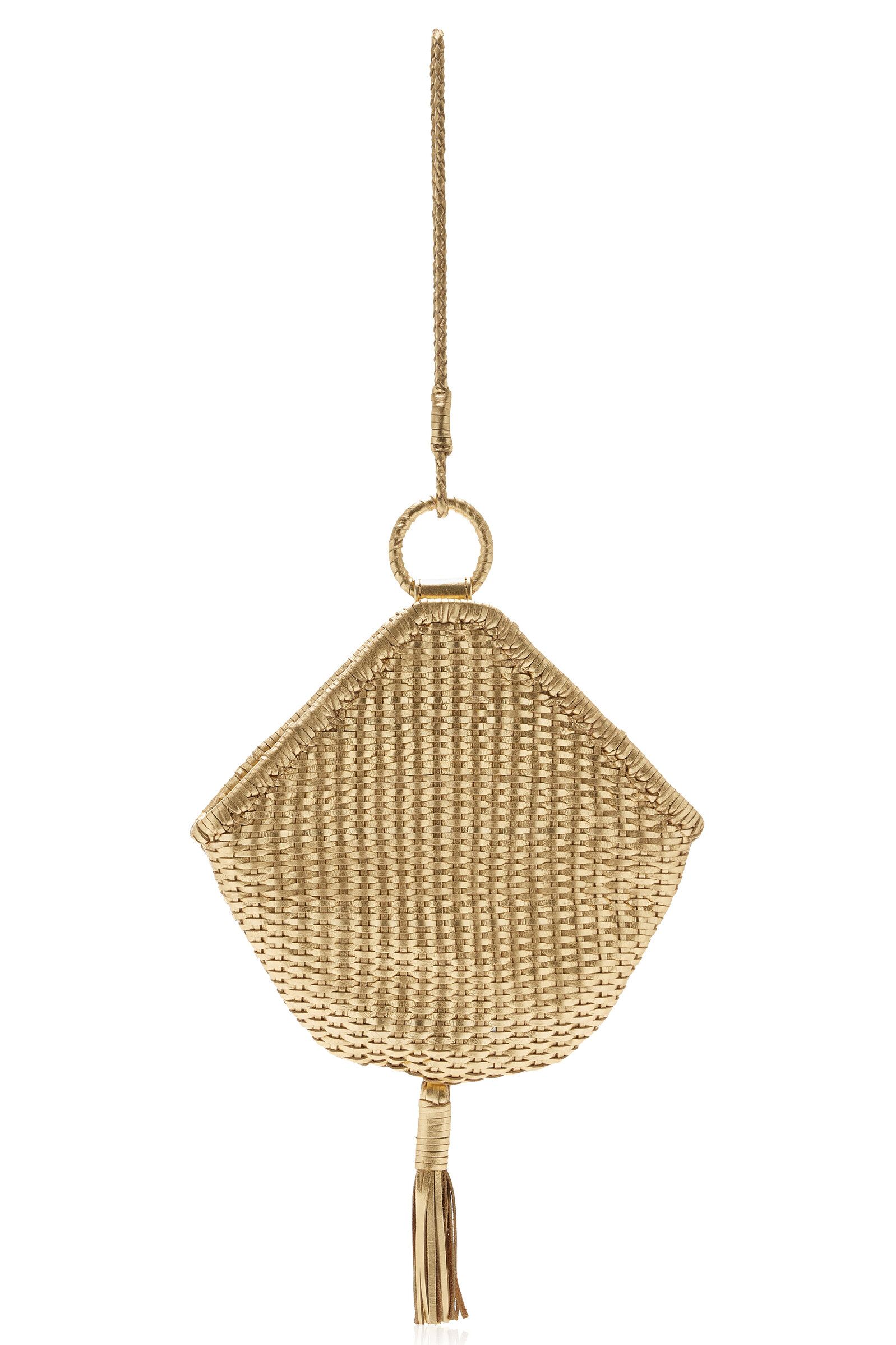 Exclusive La Isla Esme Woven Leather Bag
