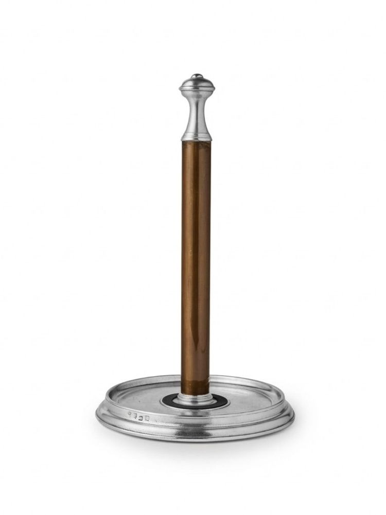 Bassano Pewter Kitchen Towel Holder