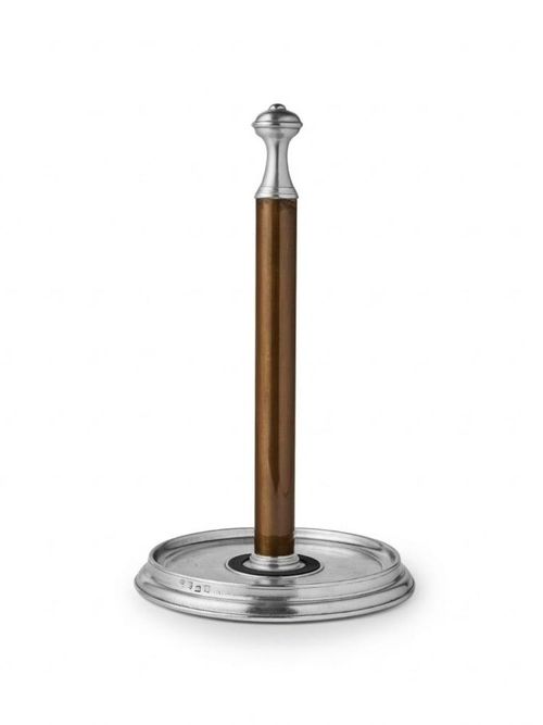 Bassano Pewter Kitchen Towel Holder