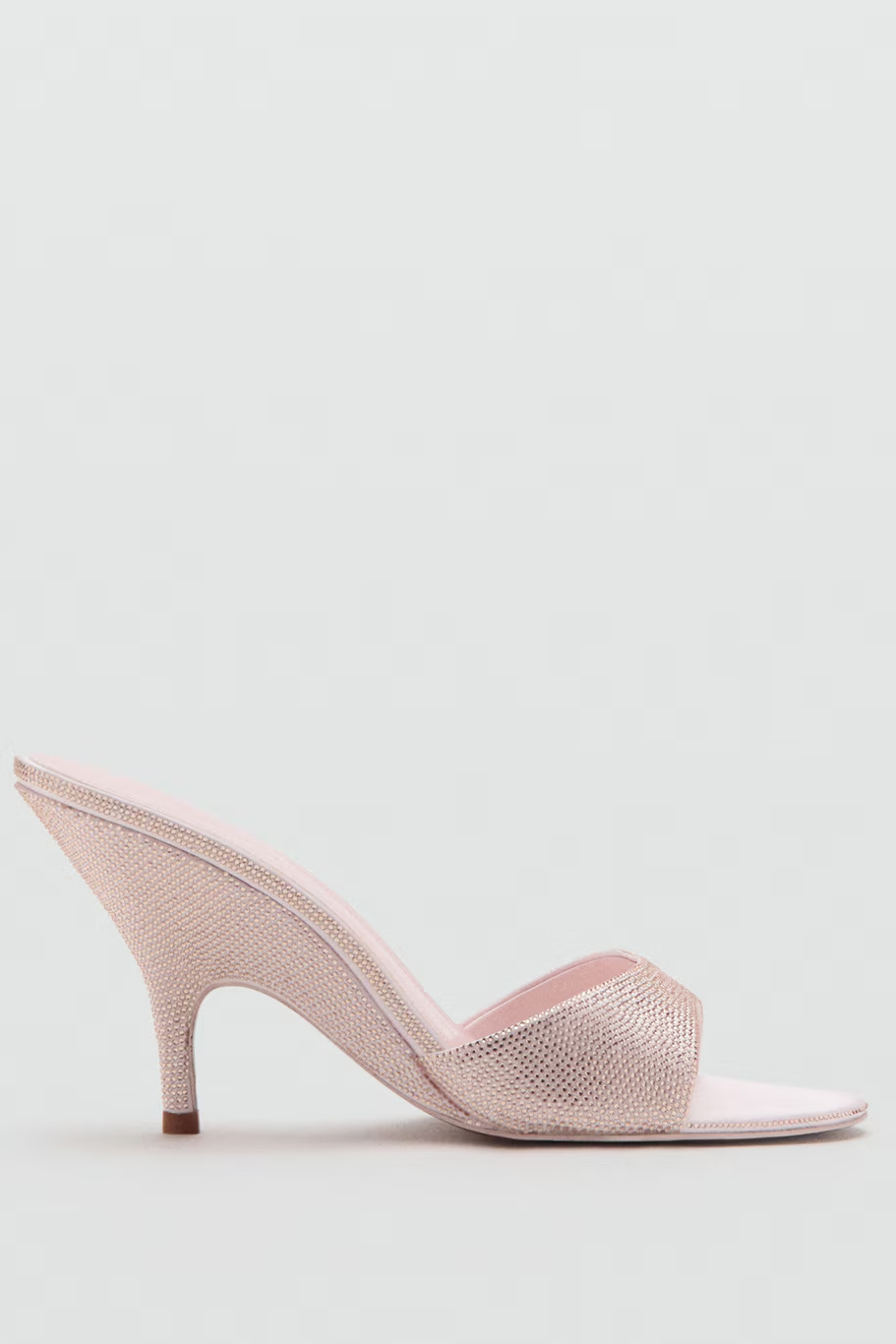 MANGO, Wedge Heeled Sandals With Rhinestones - Women | Mango Usa