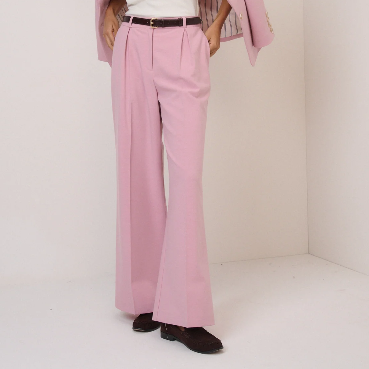Nobody's Child, pink tailored trousers