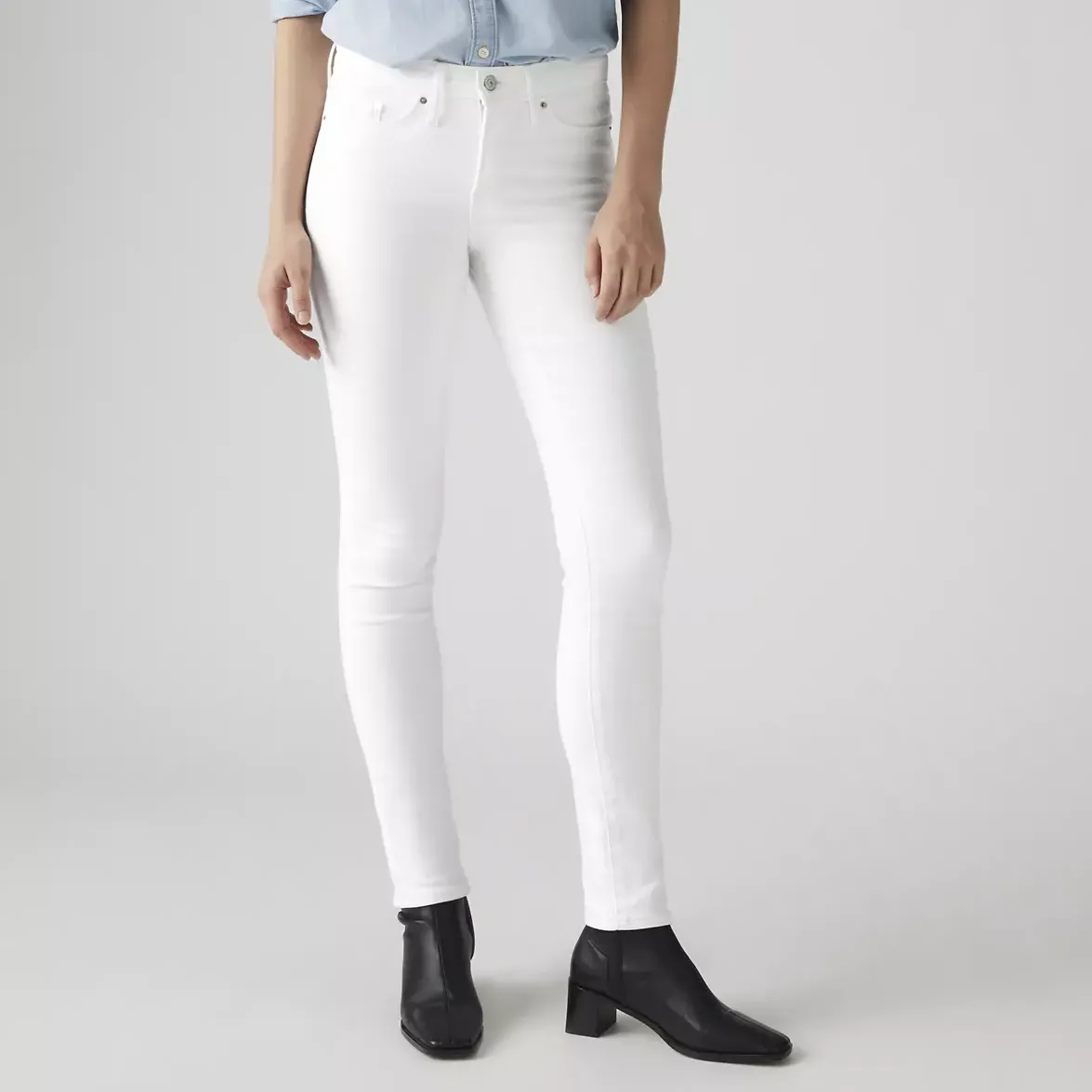 levi, Levi's 311 Shaping White Skinny Jeans
