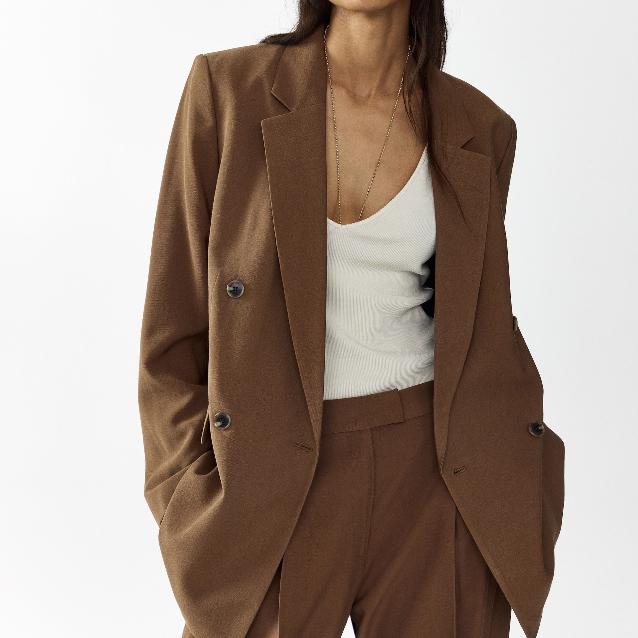 Double-Breasted Blazer