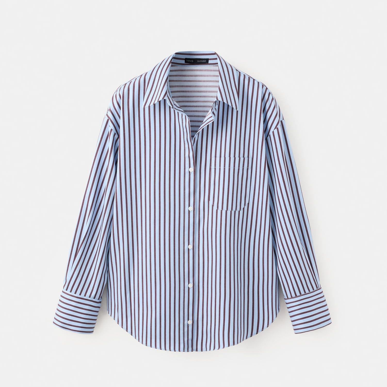 Striped Cotton Shirt - Women | Mango United Kingdom