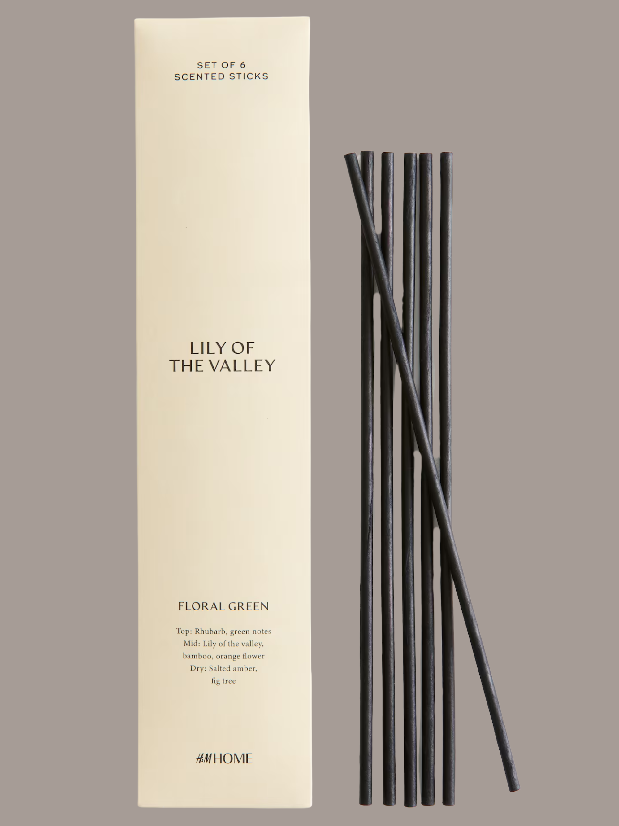 A pack of lily of the valley scented reeds from H&amp;amp;M
