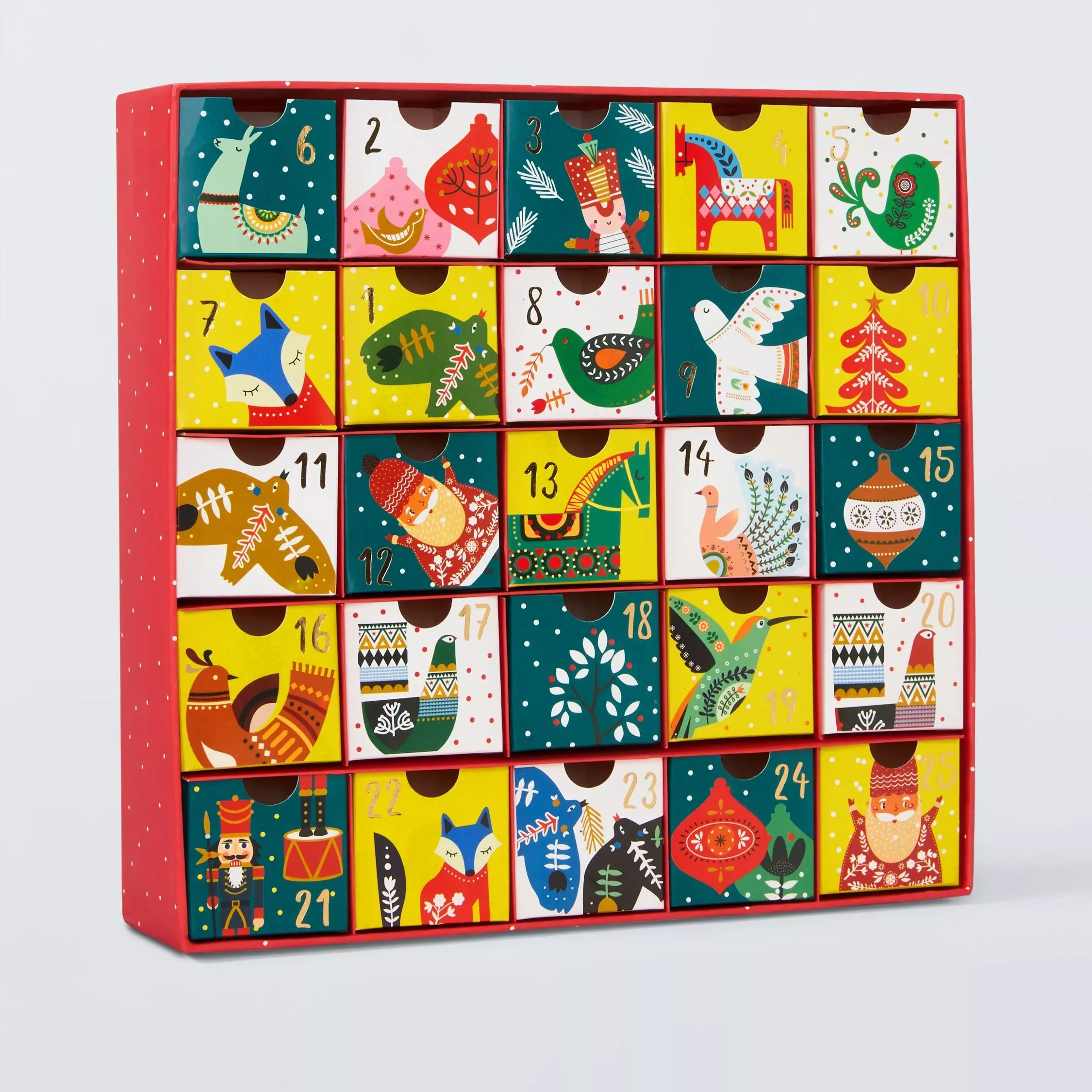 John Lewis Square Fill Your Own 25 Day Advent Calendar