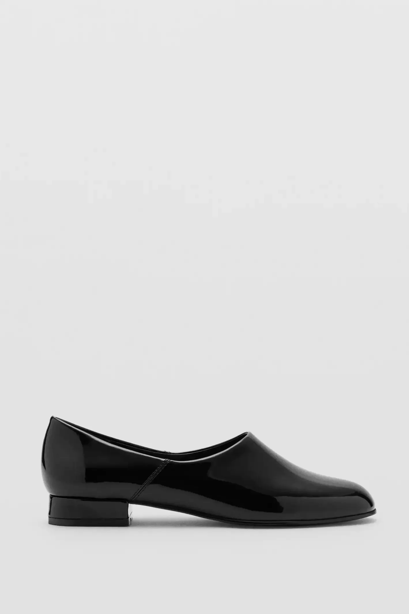 Patent Leather Flat Shoes - Women | Mango Usa