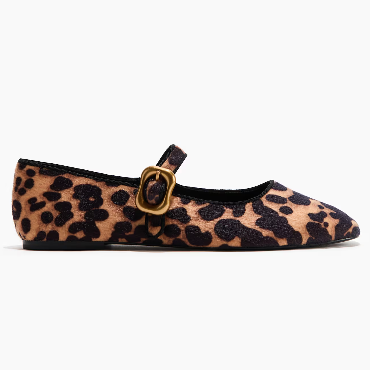 H&amp;amp;M, leopard print ballet flats