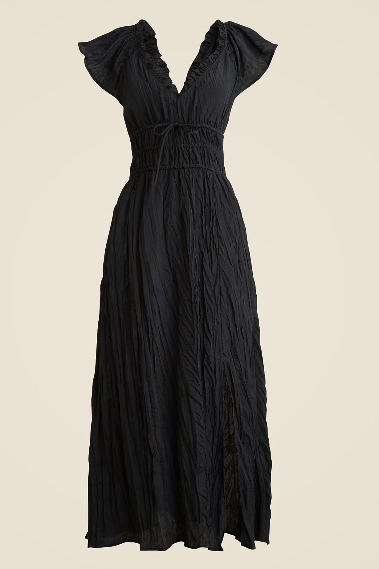 J.Crew Palermo dress in viscose-blend crinkle