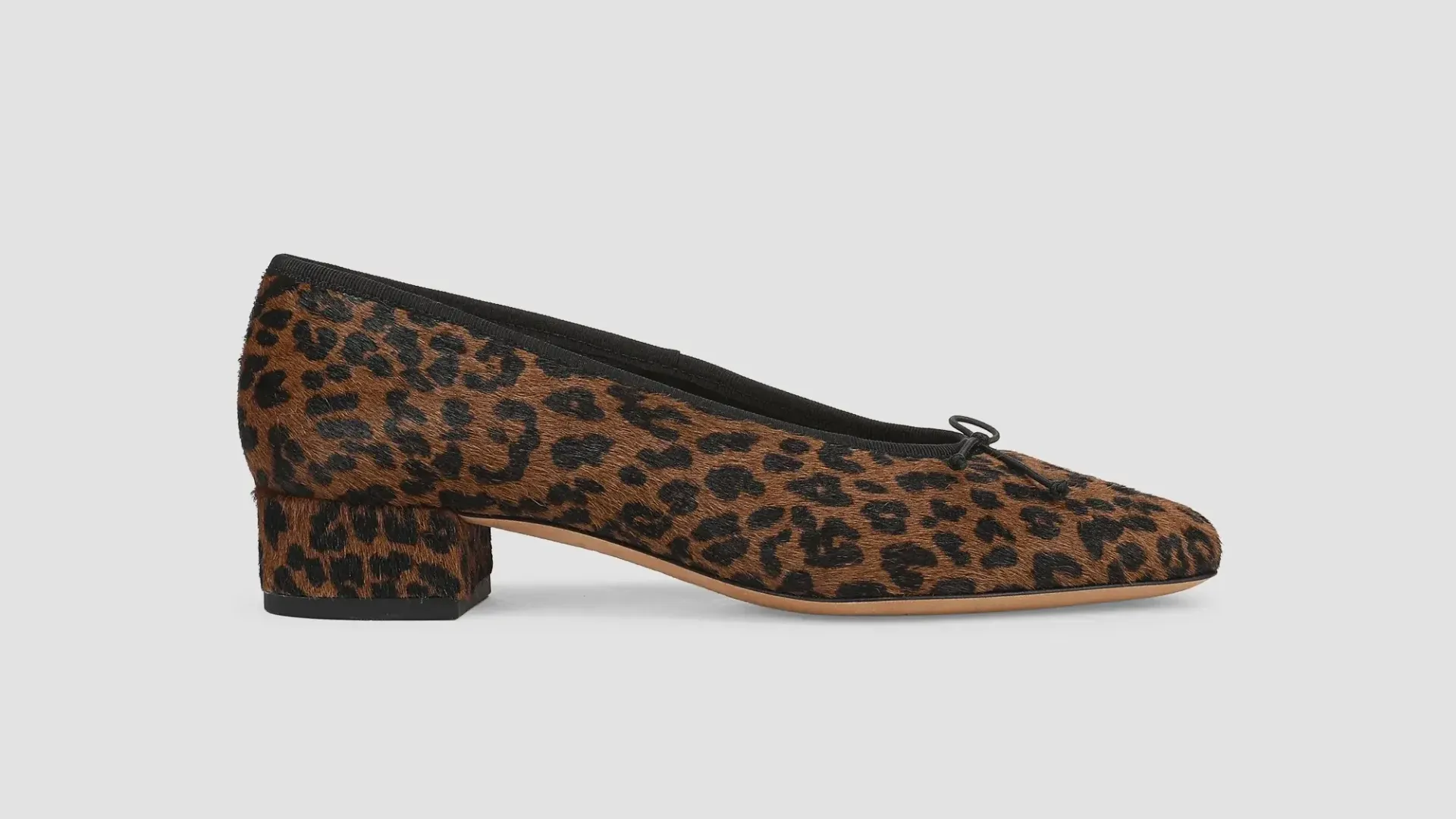 Vikki Leopard Print Calf Hair Pumps