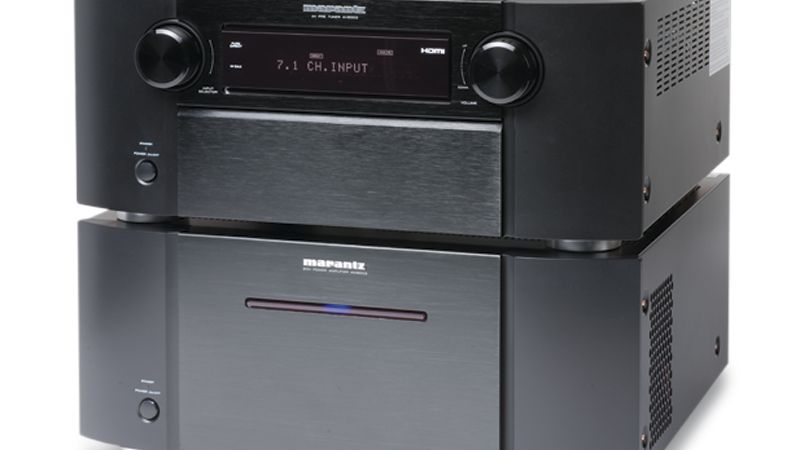 オーディオ機器 marantz AV8003 AVプリアンプ ブラック 動作品
