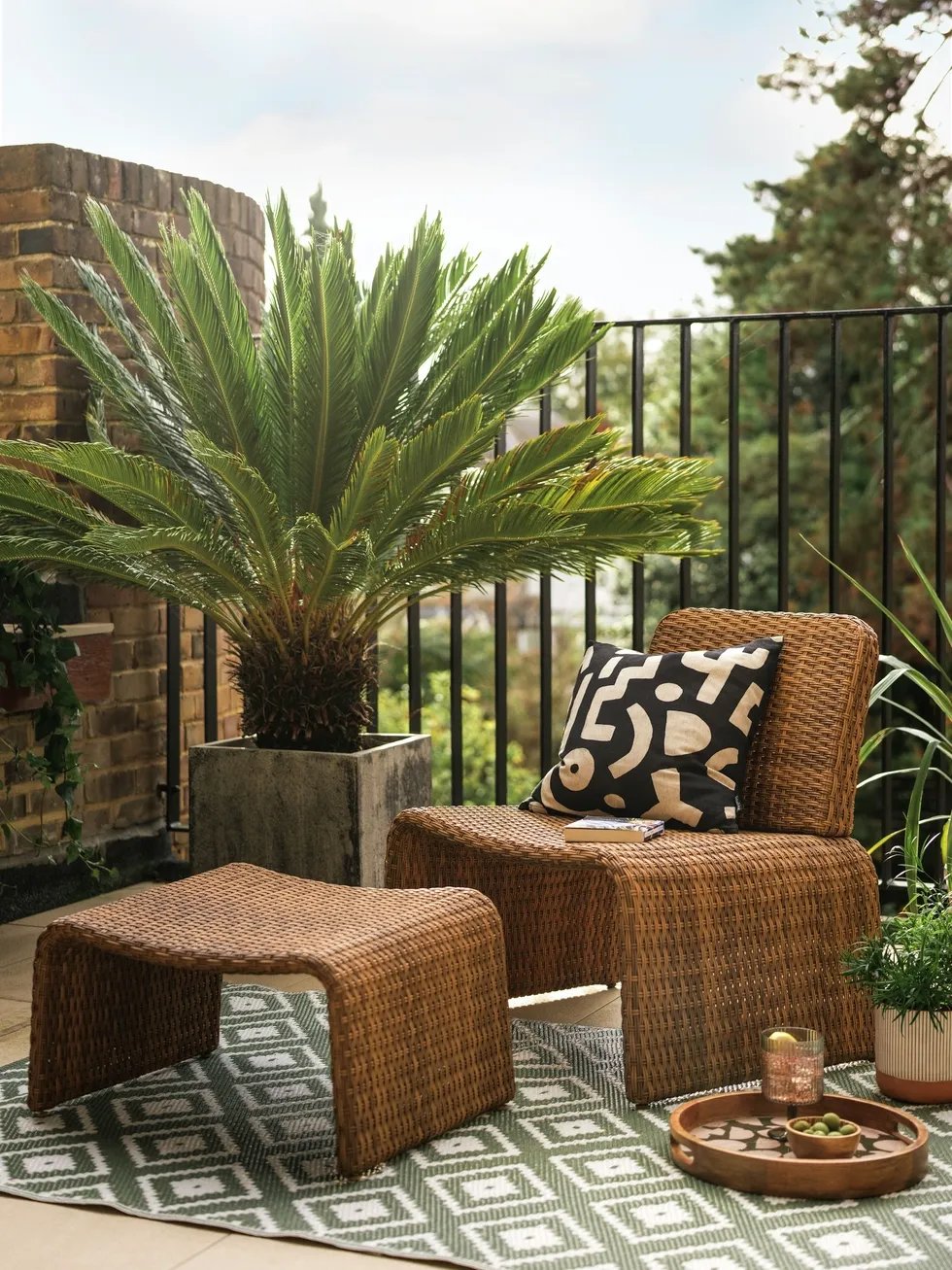 Habitat, Kelham Rattan Effect Garden Chair