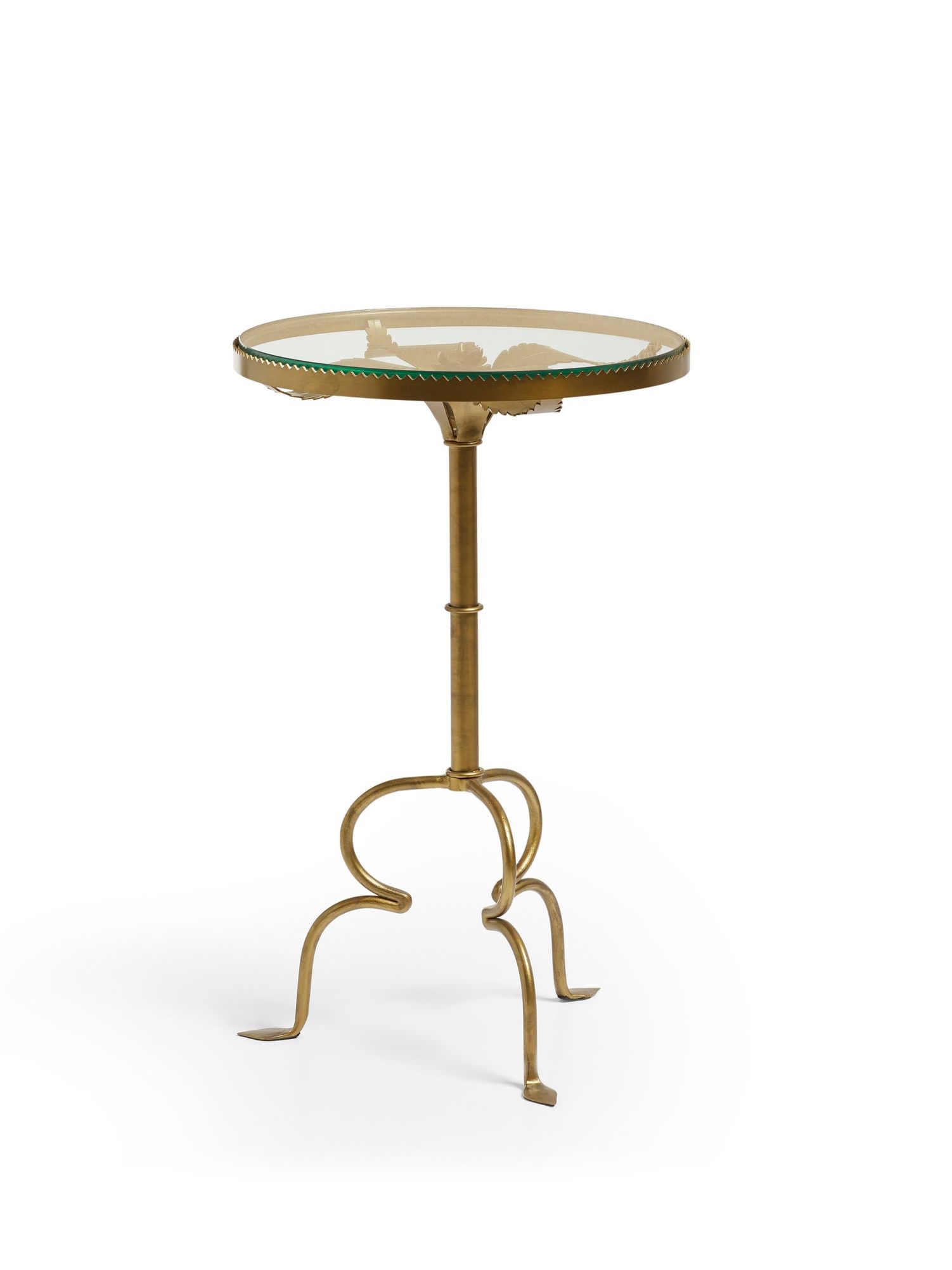 Briallen Side Table - Antique Gold