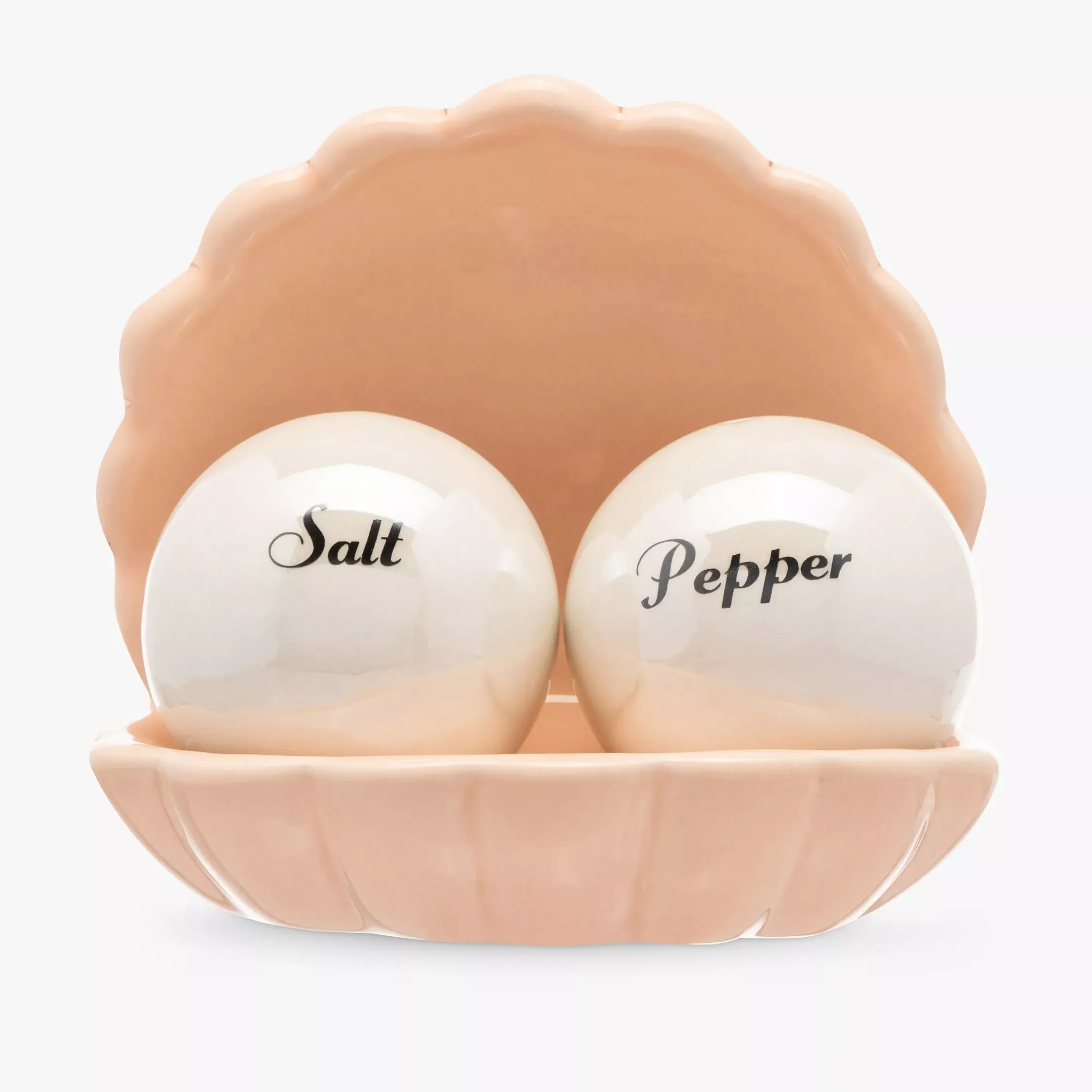 Yvonne Ellen Shell Salt &amp;amp; Pepper Shaker Set, Pink/multi
