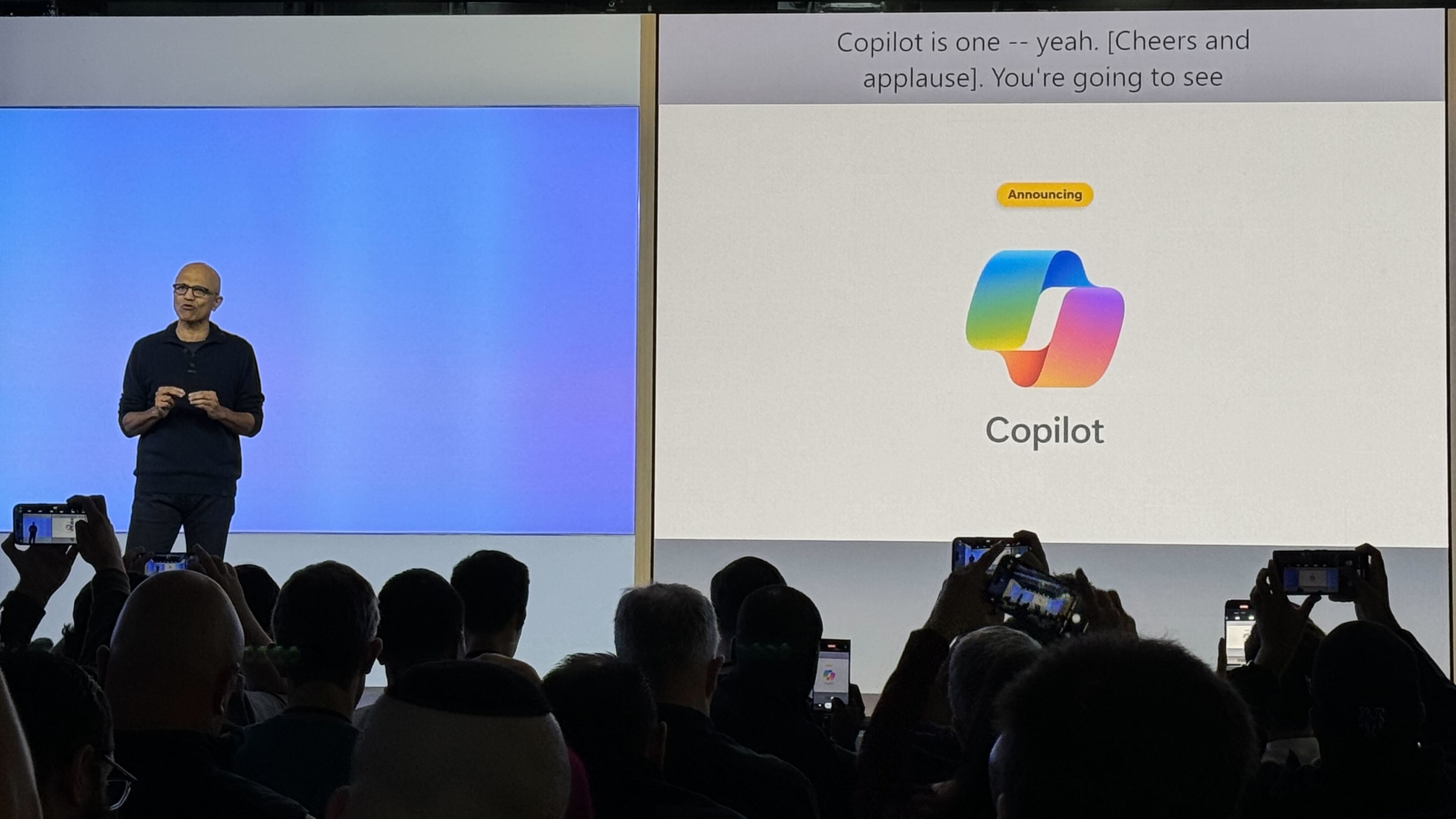 Windows Copilot with Satya Nadella