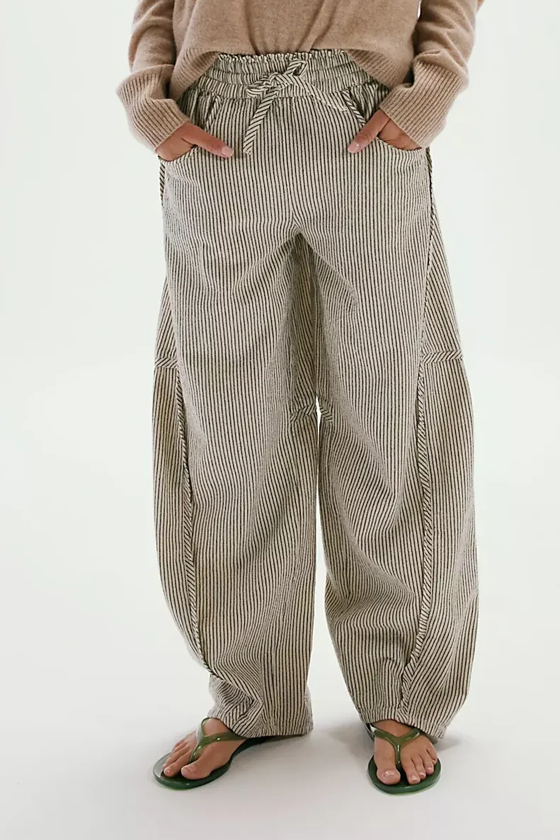 Something Good Pull-On Barrel Pants