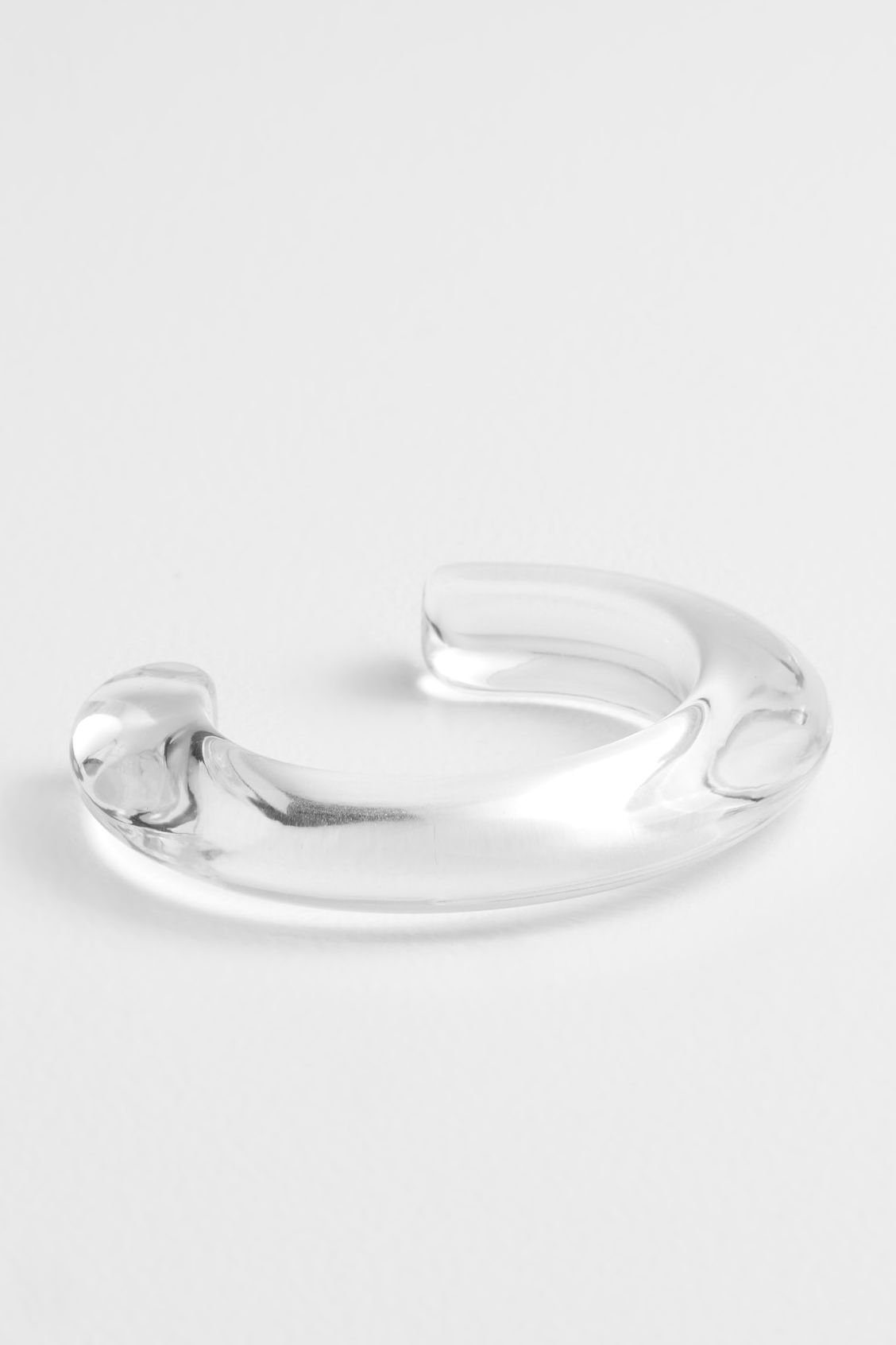 Lizzie Fortunato Ridge Cuff In Clear