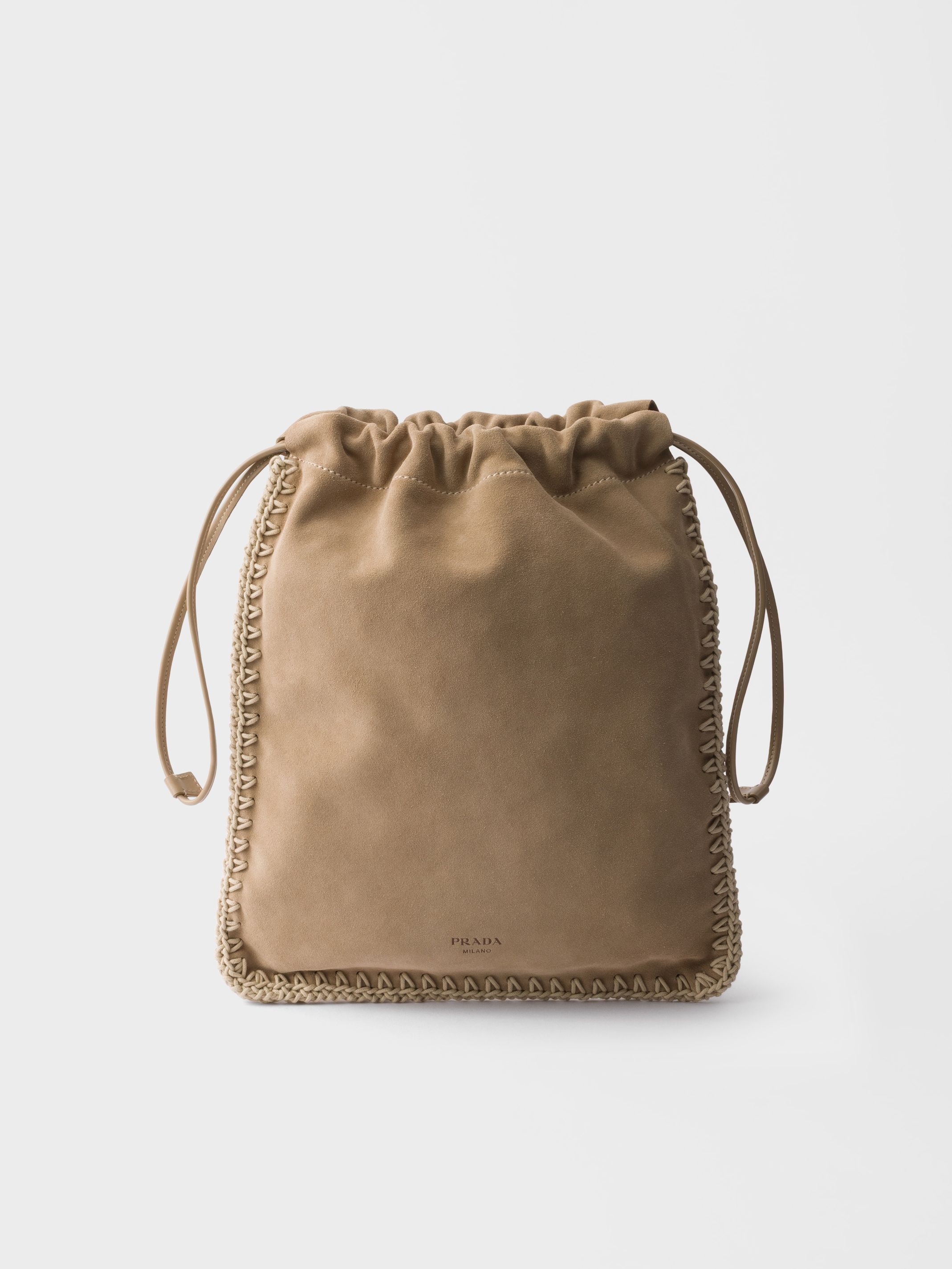 Prada Wish Suede Pouch