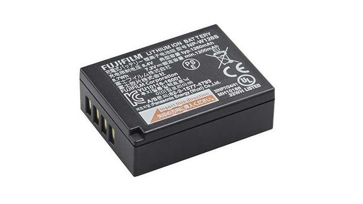 Best camera batteries: Fujifilm NP-W126S