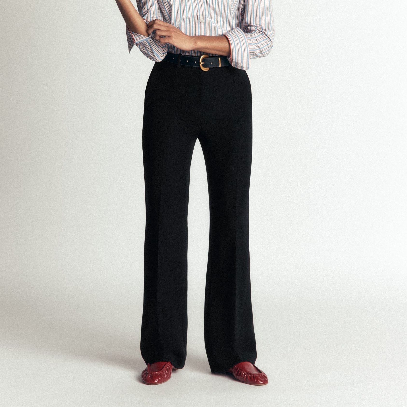 Fitzrovia Tailored Trousers-Black