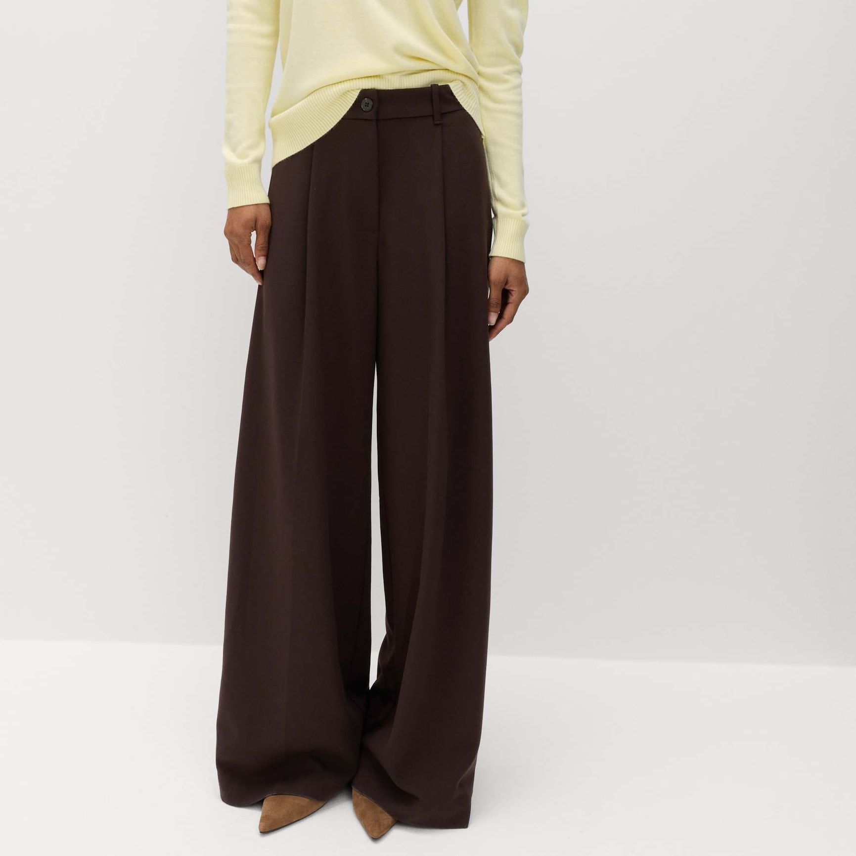Side Stripe Wide Leg Trousers
