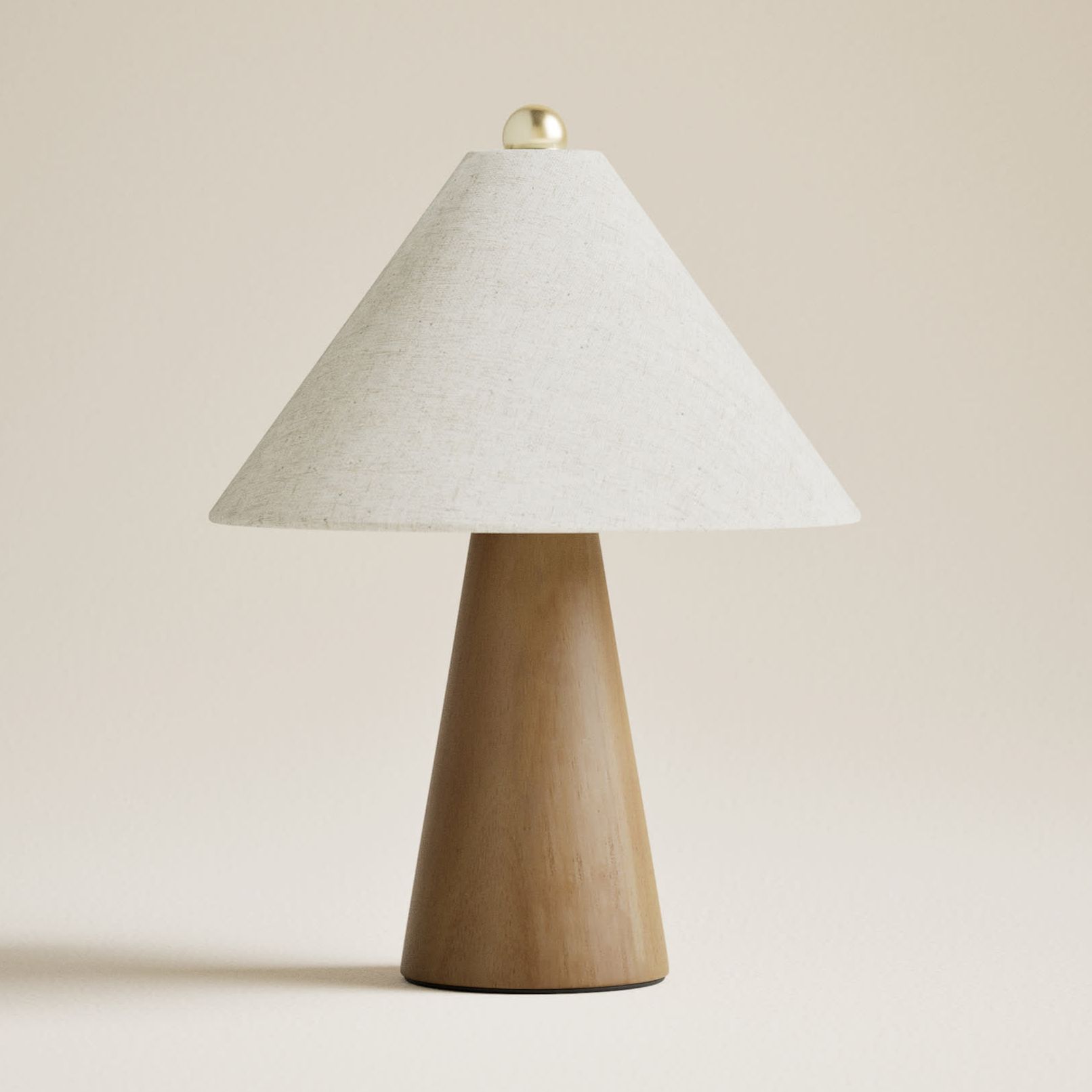 Wooden Rechargeable Table Lamp