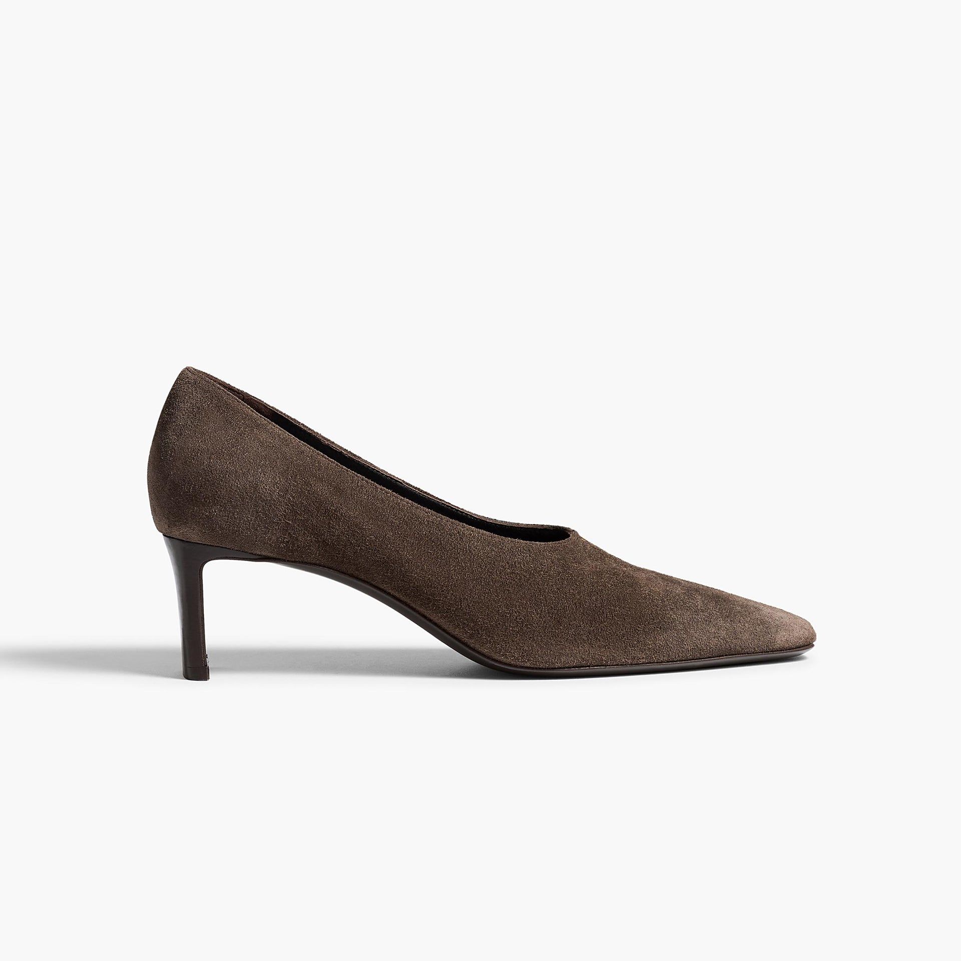 Cecilia Pump in Sable Suede - 35 / Sable / Upper100%clsole100%cl