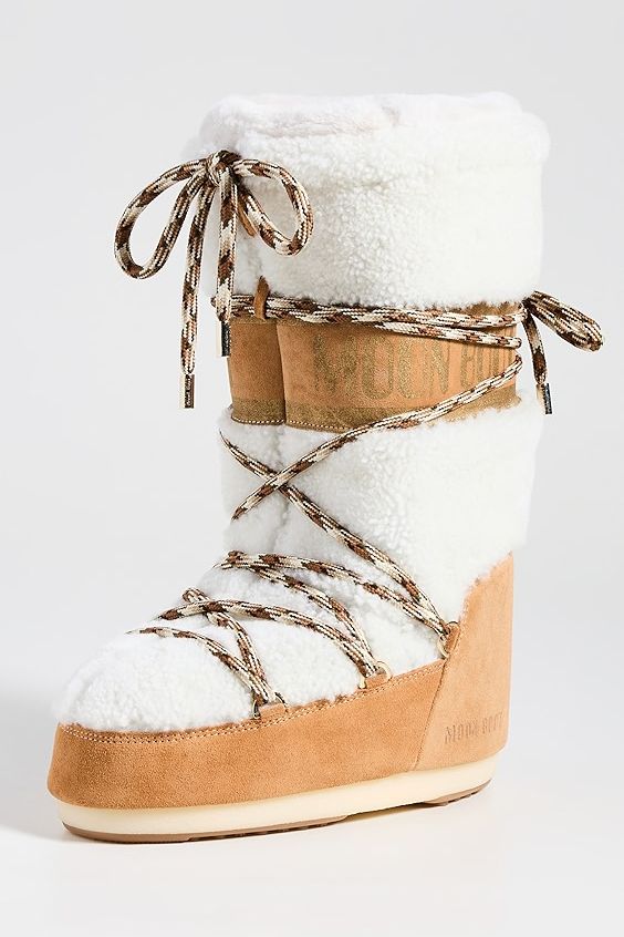 Moon Boot Shearling Boot