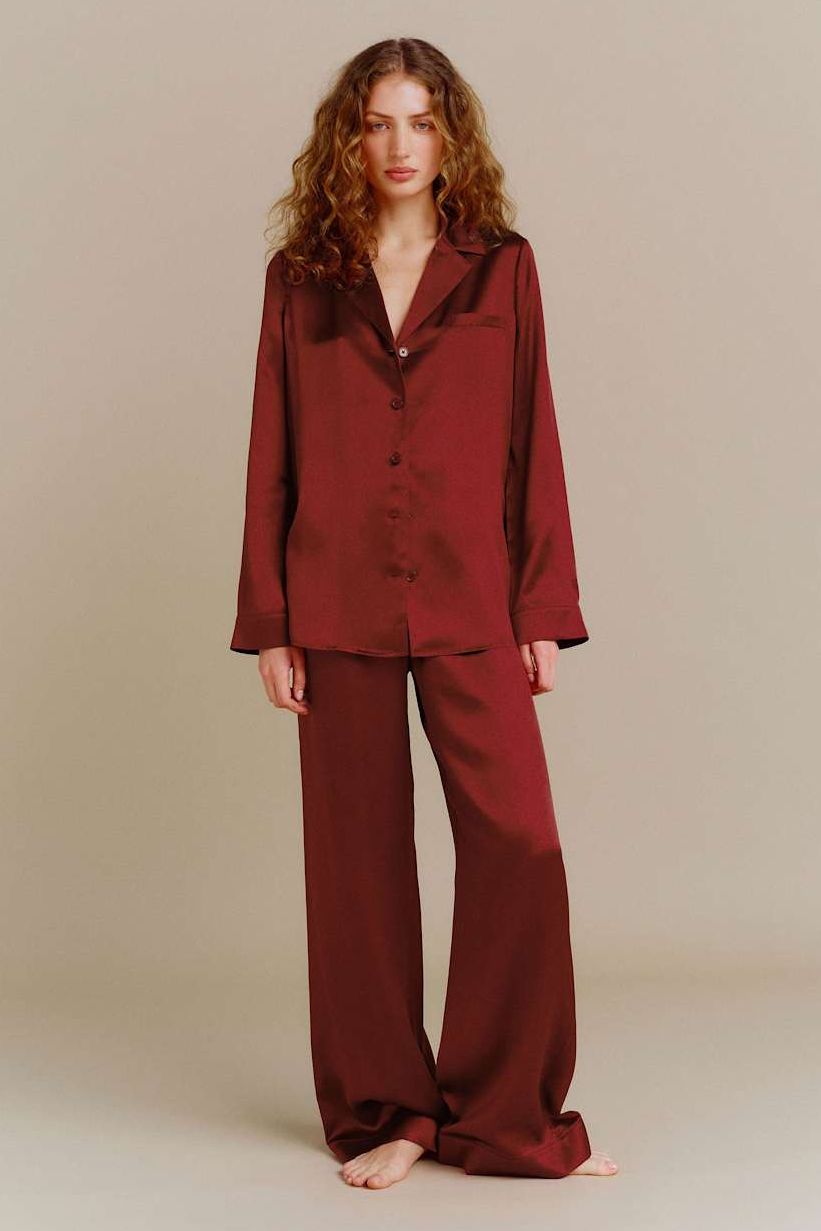 Ella Silk Pajama Set