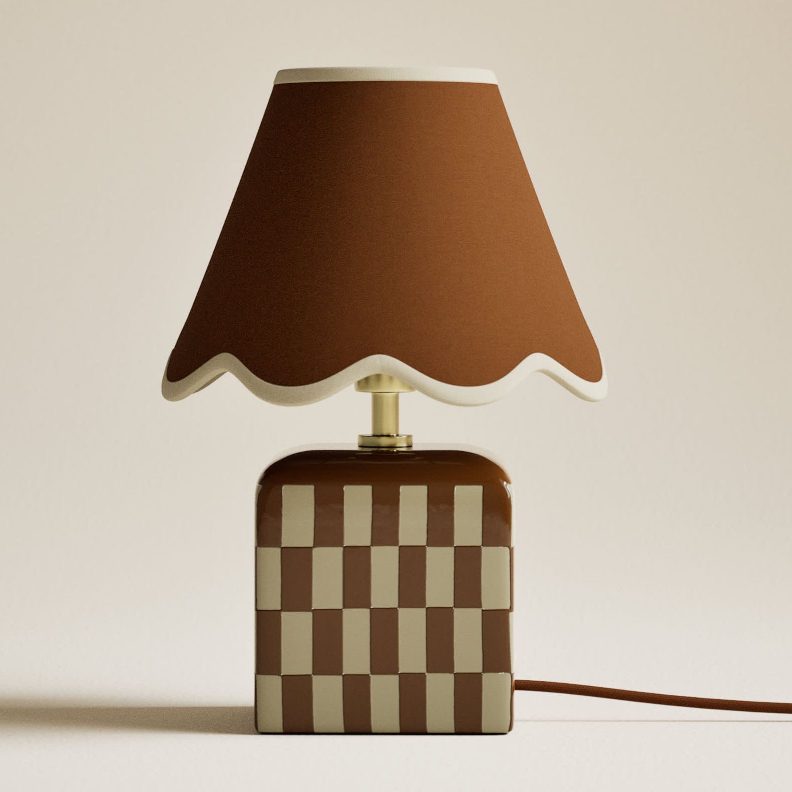 Checkerboard Table Lamp