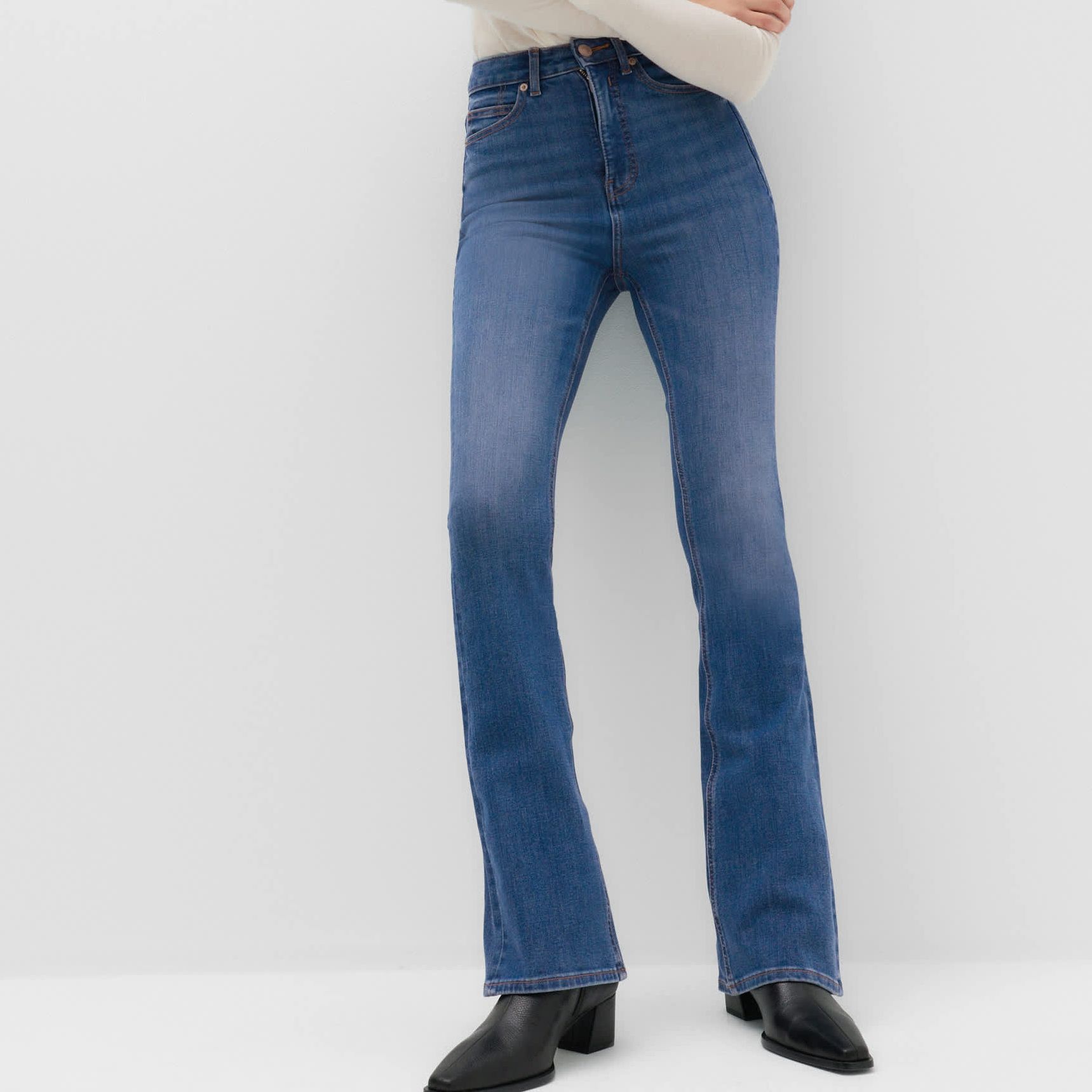 Magic Shaping High Waisted Slim Flare Jeans