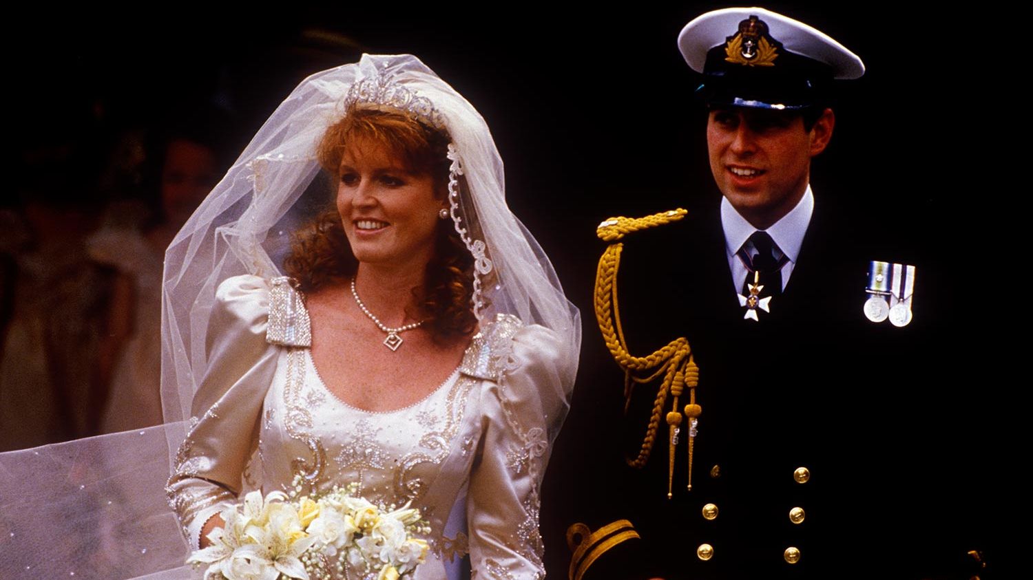 princess fergie's wedding dress Sarah Ferguson's wedding dress was an icon of 80s fashion - all the incredible details