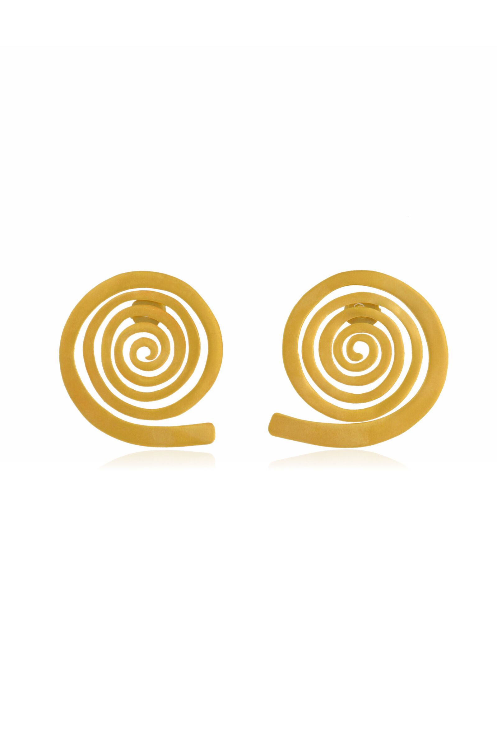 Wixa Solo 24k Yellow Gold-Plated Earrings