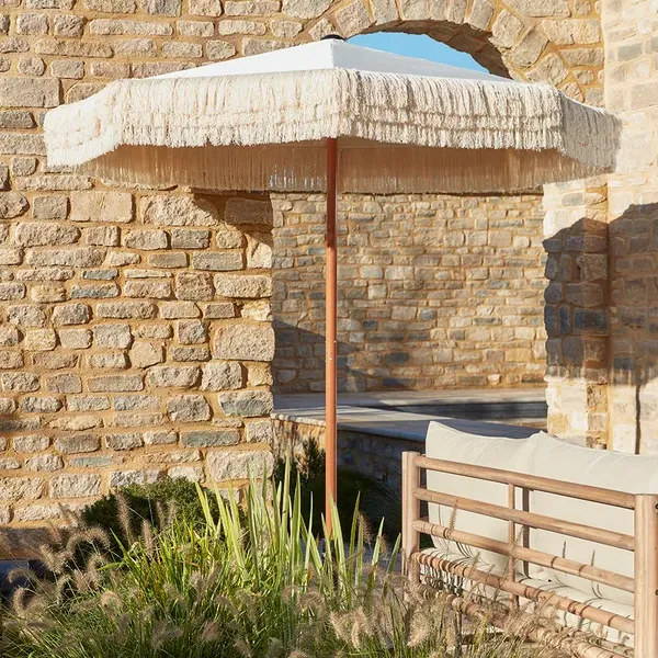Cox &amp;amp; Cox, Gili Fringed Parasol