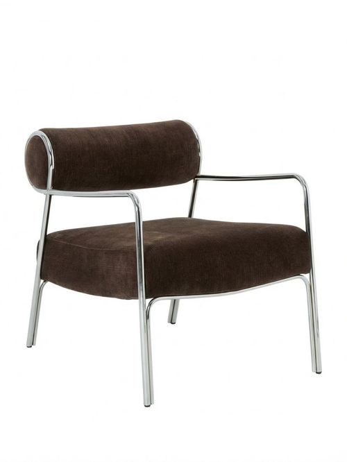Hoxton Armchair in Chocolate Chenille